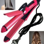 Imported Hair straightener 2 in 1 Curler with digital display