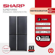 Sharp Refrigerator Inverter 567 Liters 4 Doors SJ-FX640V-SL Multi doors