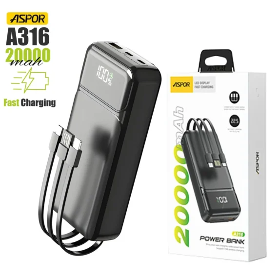 Aspor A316 20000mAh 22.5W